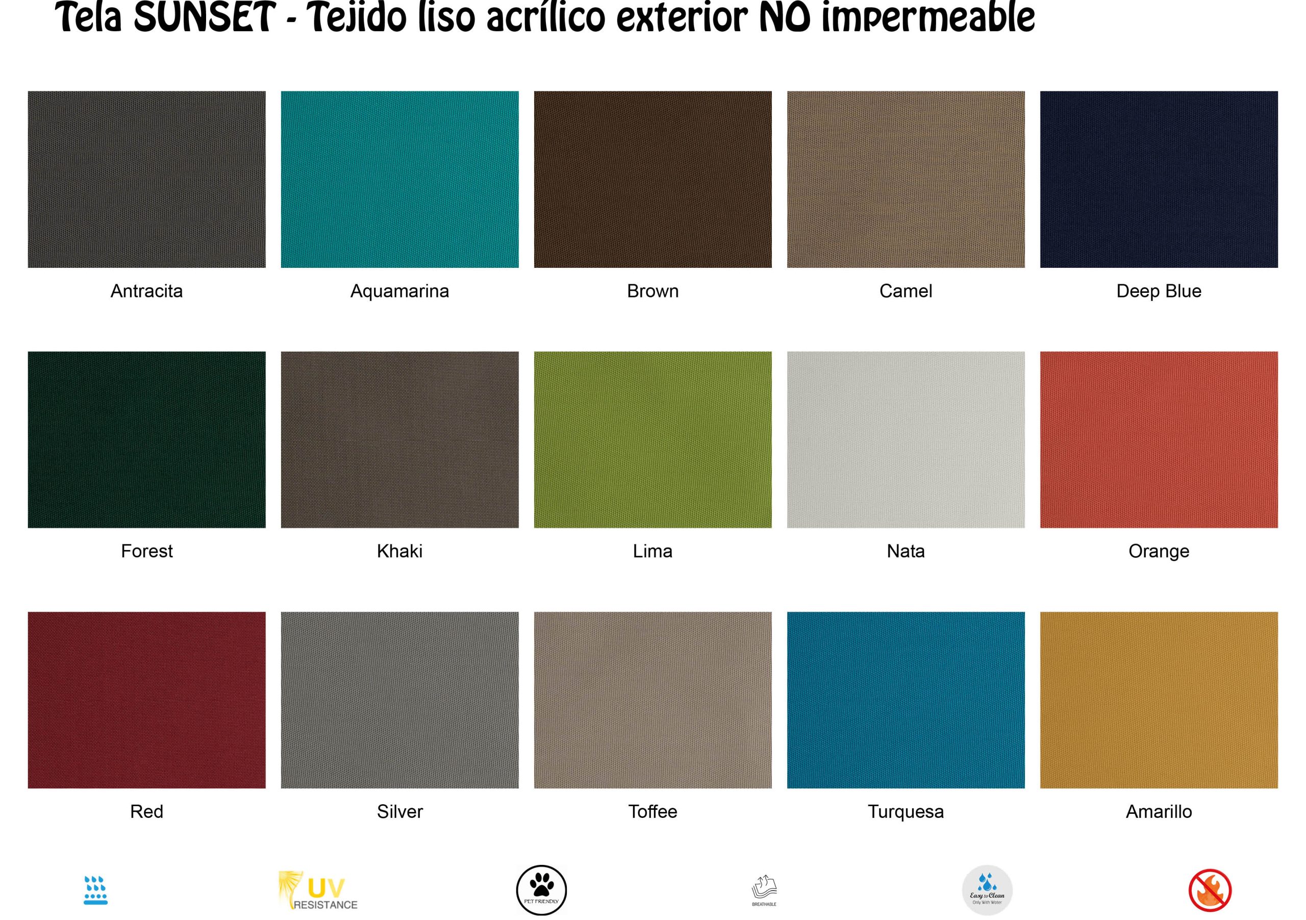 Cojín silla de jardín a medida con tela acrílica o náutica - Imagen 13