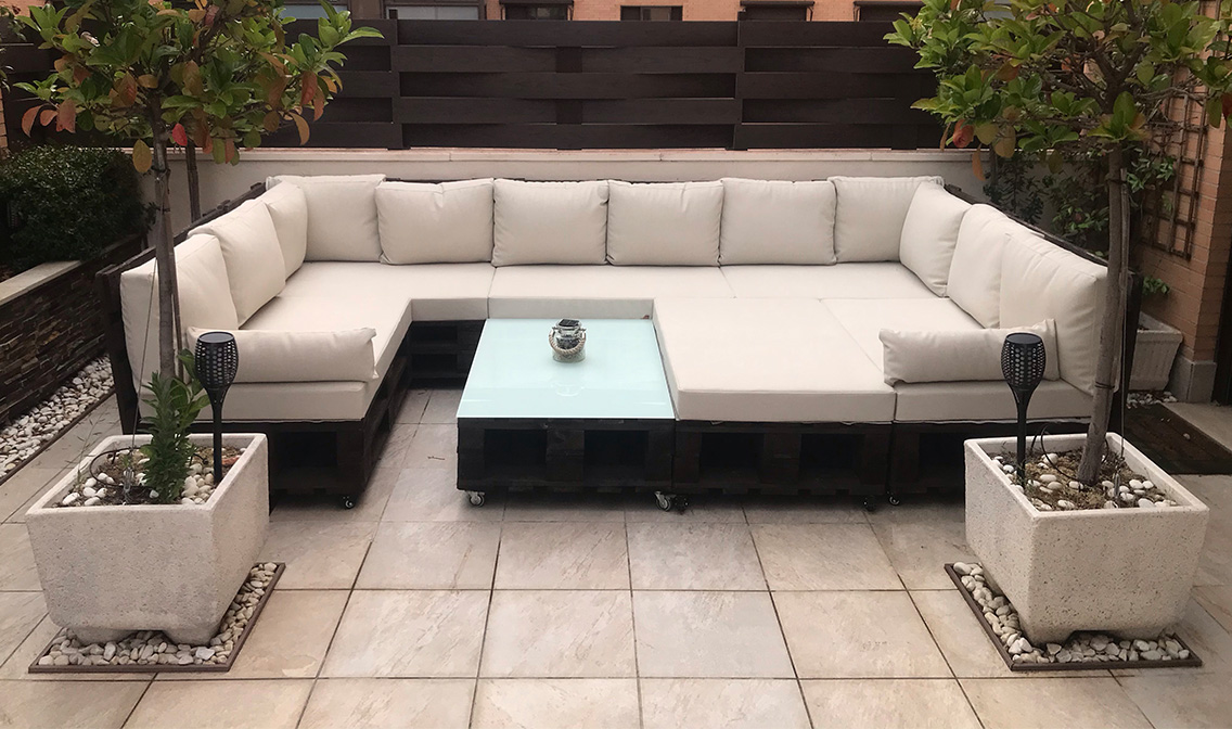 Ambiente cojines exterior acrilicos L