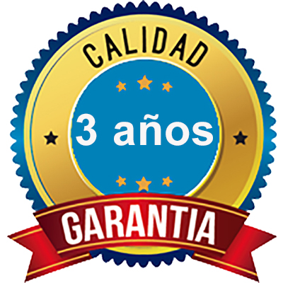 garantía 3 años